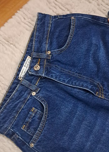 Lacivert Kadın Kot Pantolon - Görsel 4