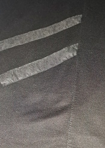 Siyah Uzun Kollu Uzun Tunik - Görsel 2