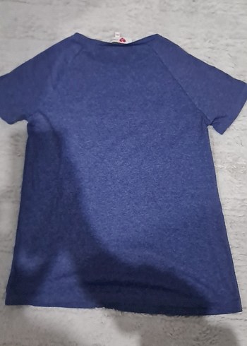 Koyu Mavi Unicorn Baskılı Tişört - Görsel 4