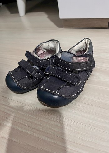 Mavi ve Gri Erkek Bebek İlk Adım Ayakkabıları - Görsel 4