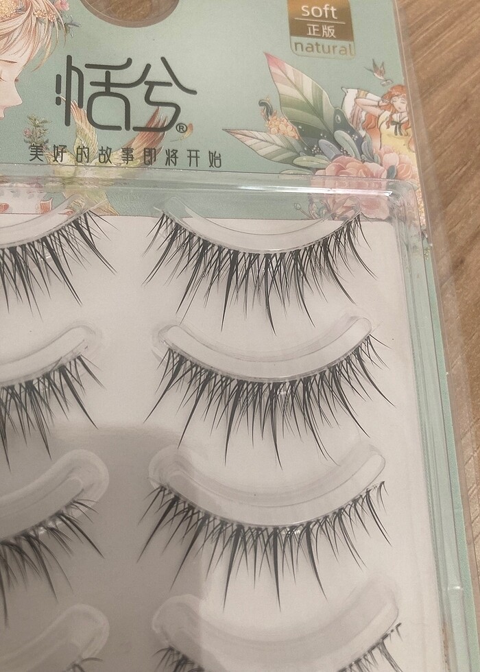 Takma kirpik 5 çift - Görsel 2