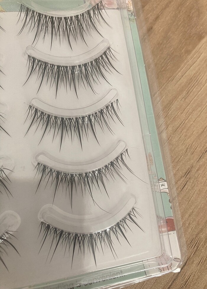 Takma kirpik 5 çift - Görsel 3