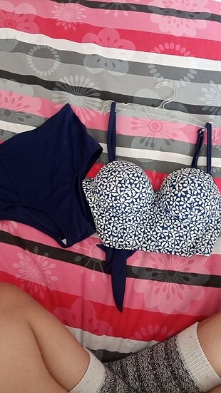 Yüksek bel bikini