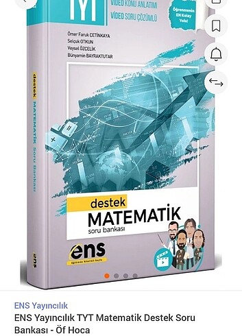 TYT-AYT destek Geometri,Metematik soru bankası ens yayınları