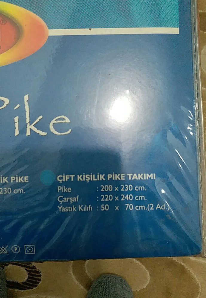 Pembe Petekli Pike Havlu - Görsel 2