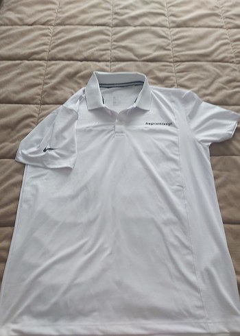 Erkek Beyaz Polo Tişört, Kısa Kollu, Fitted