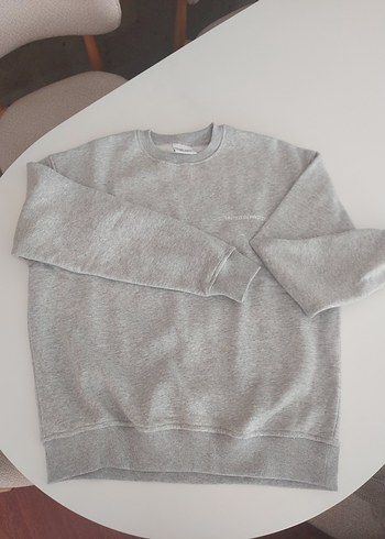 38 Beden Gri Rahat Kesimi unisex Eşofman tk