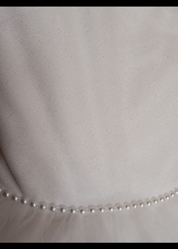 12-18 Ay Beden beyaz Renk Diger Kız Çocuk Beyaz gelınlıl Abiye Elbise