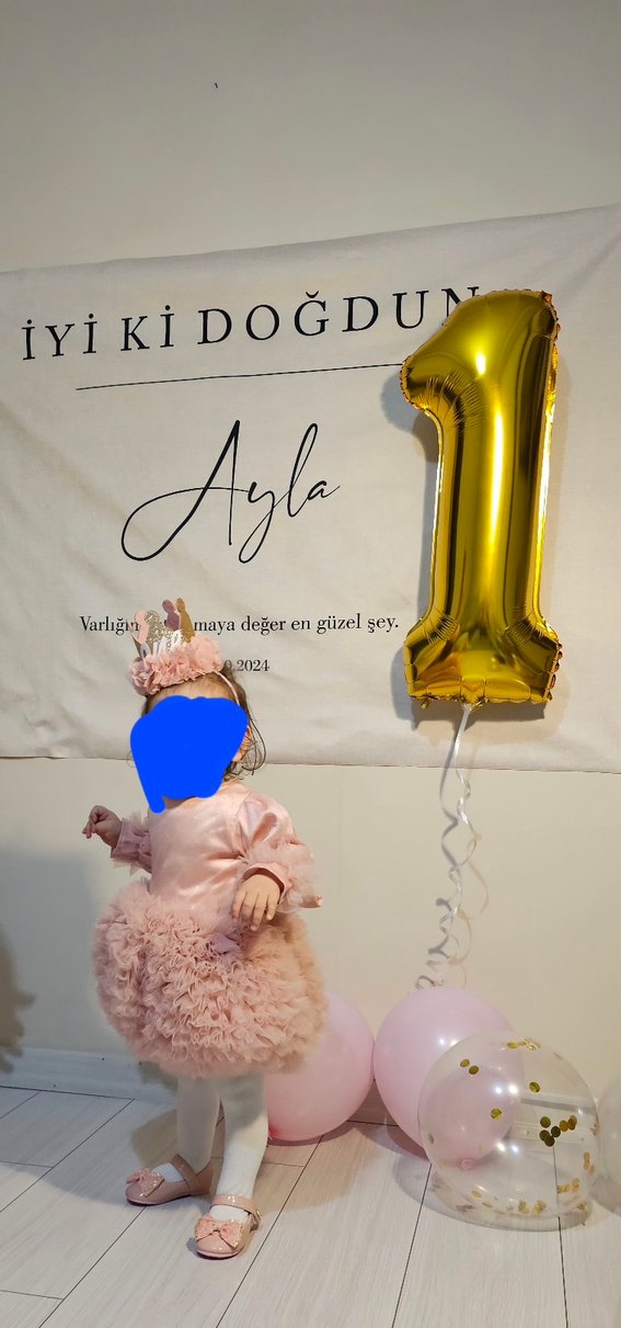 Pembe Kız Çocuk Fiyonklu Babet - Görsel 2