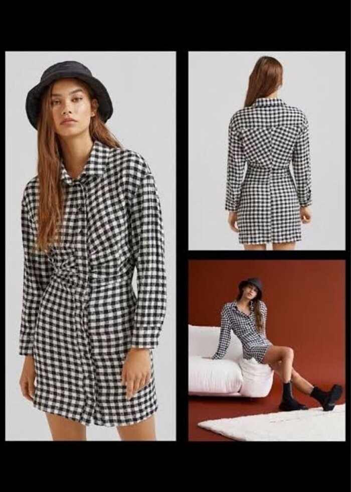 Bershka elbise - Görsel 2