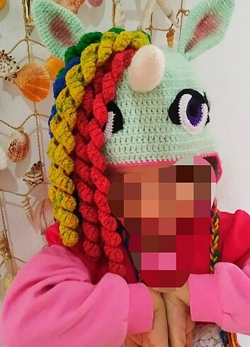 3-5 Yaş, 21 cm Beden çeşitli Renk Bere ????