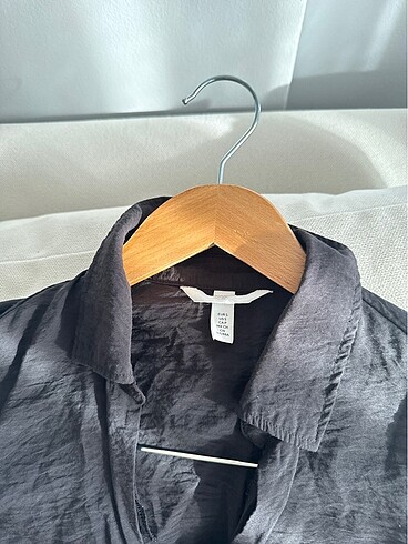 H&M H&M crop gömlek