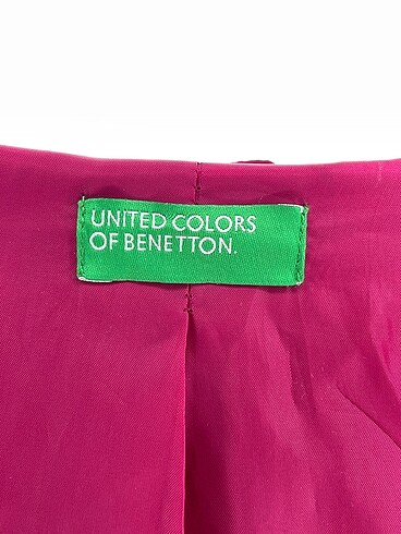38 Beden pembe Renk Benetton Kaban %70 İndirimli.