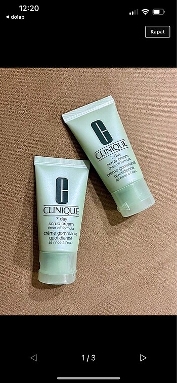 Clinique 7day scrub