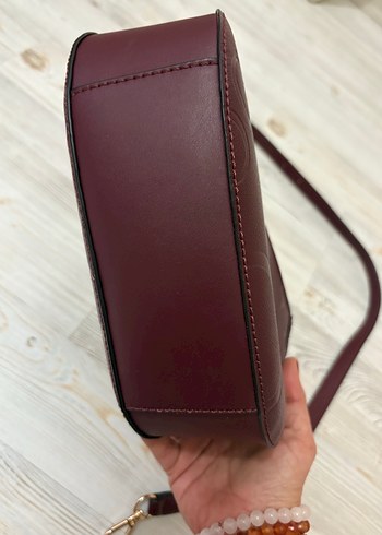 Guess bordo çanta - Görsel 6