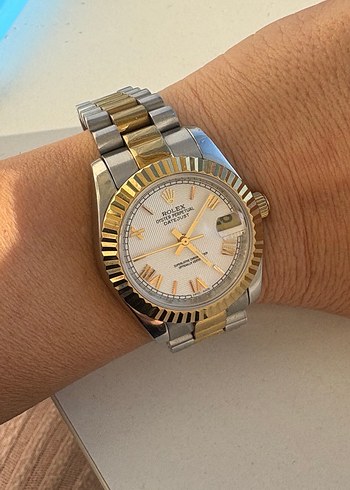 Rolex lady datejust saat - Görsel 8
