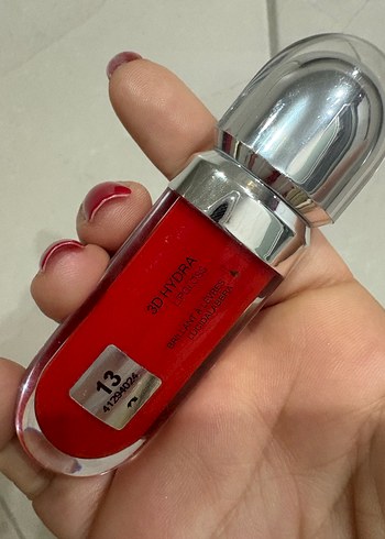 KIKO 13 fire red lip gloss - Görsel 3