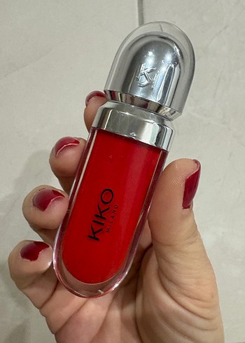 KIKO 13 fire red lip gloss - Görsel 2