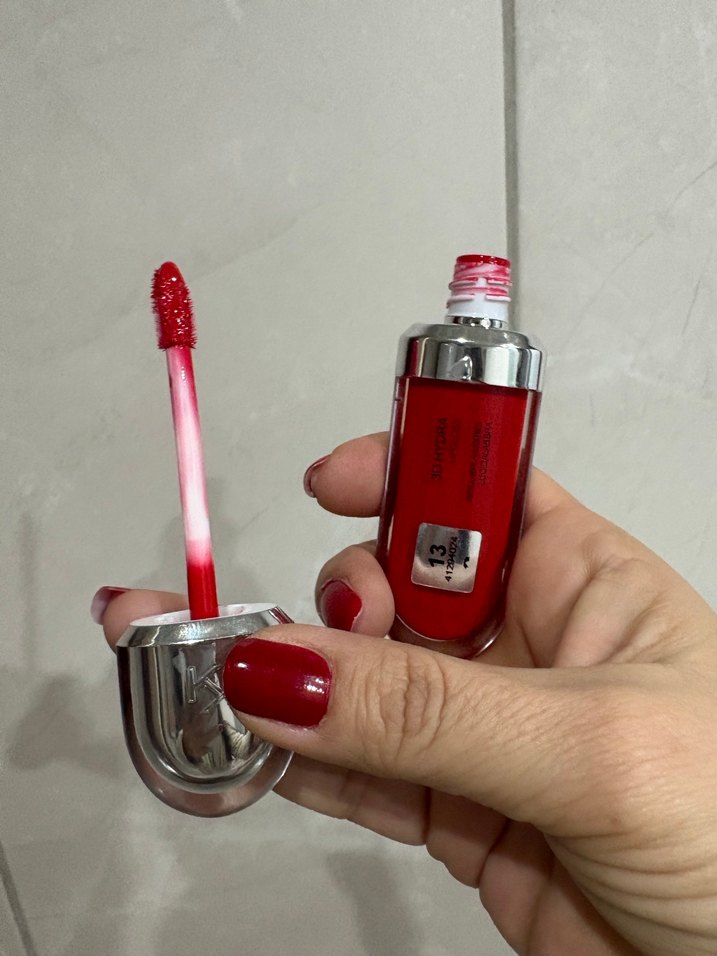 KIKO 13 fire red lip gloss - Görsel 4