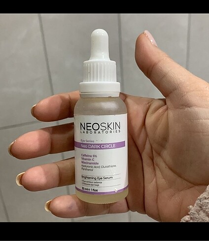 Neoskin dark circle gözaltı serumu