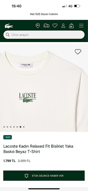 Lacoste Lacoste tshırt