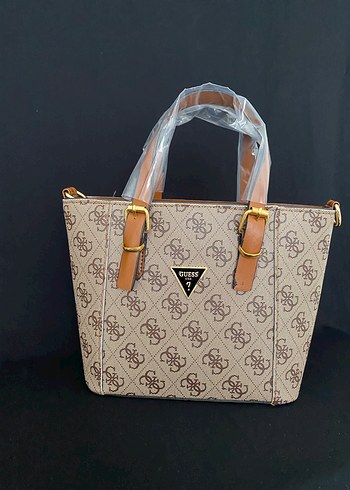 Guess Kadın Modern Klasik Baskılı Çanta - Görsel 4