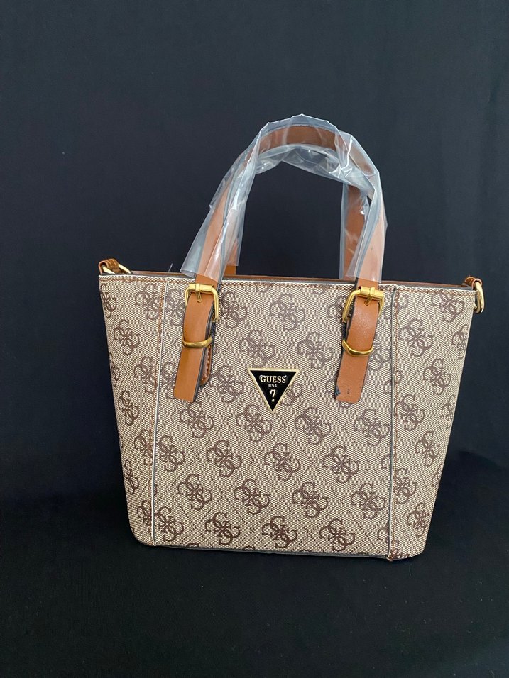 Guess Kadın Modern Klasik Baskılı Çanta - Görsel 4