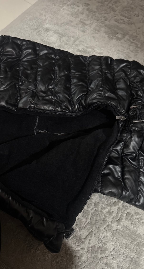 Siyah Deri puset battaniyesi - Görsel 2