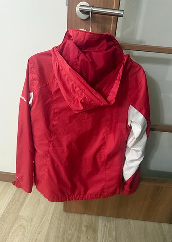 Columbia Kırmızı Fermuarlı Kadın Ruzgarlik - Görsel 2