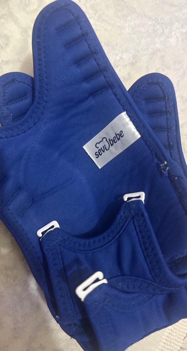 Mavi Tırnak Desenli dizlik - Görsel 2