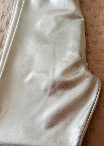 Penti Kız Çocuk Gri Parlak Tayt - Görsel 4