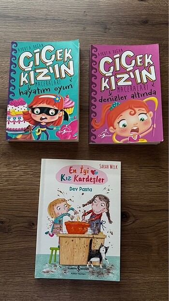 3 adet okuma kitabı