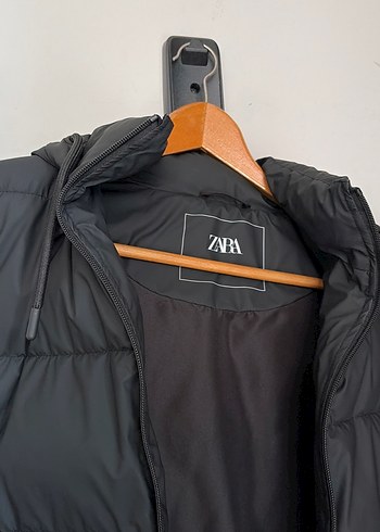 Zara Siyah Fermuarlı Kadın Yelek - Görsel 5