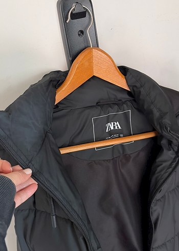 Zara Siyah Fermuarlı Kadın Yelek - Görsel 3