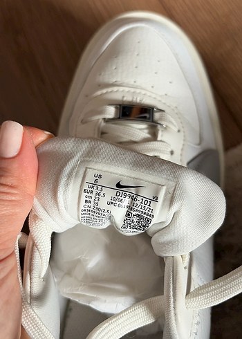 Beyaz Nike Air Force 1 Kadın  Spor Ayakkabı - Görsel 6