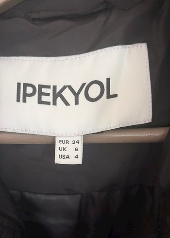 Siyah Kadın Midi Kışlık Mont #ipekyol - Görsel 7