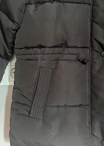 Siyah Kadın Midi Kışlık Mont #ipekyol - Görsel 2