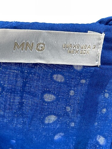 xs Beden mavi Renk Mango Kısa Elbise %70 İndirimli.