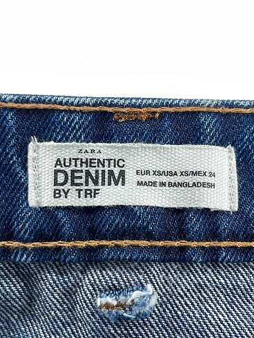 xs Beden mavi Renk Zara Mini Etek %70 İndirimli.