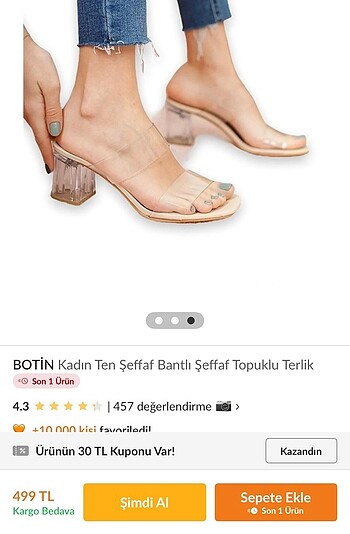 Diğer Şeffaf terlik