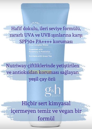 Amway G&H SPF50 Koruyucu Güneş Kremi 100 ml - Görsel 2