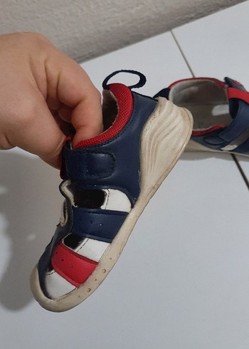 Erkek Bebek Renkli İlk Adım Ayakkabısı - Görsel 3