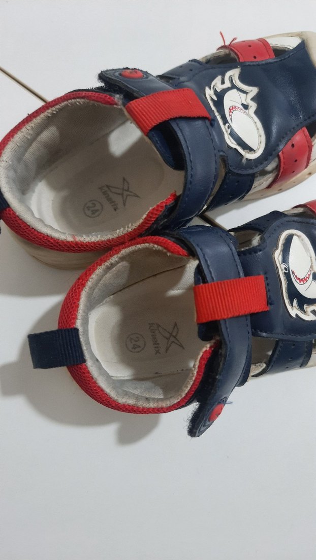 Erkek Bebek Renkli İlk Adım Ayakkabısı - Görsel 2