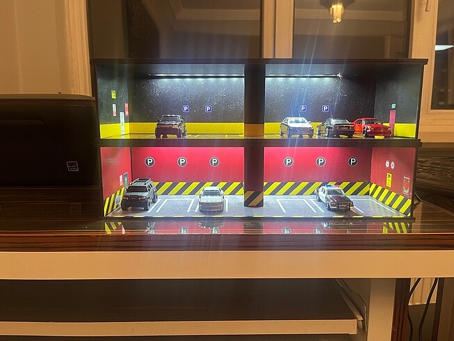Hot wheels 1/64 Garaj Dioraması