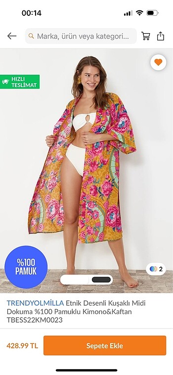Trendyolmilla kimono