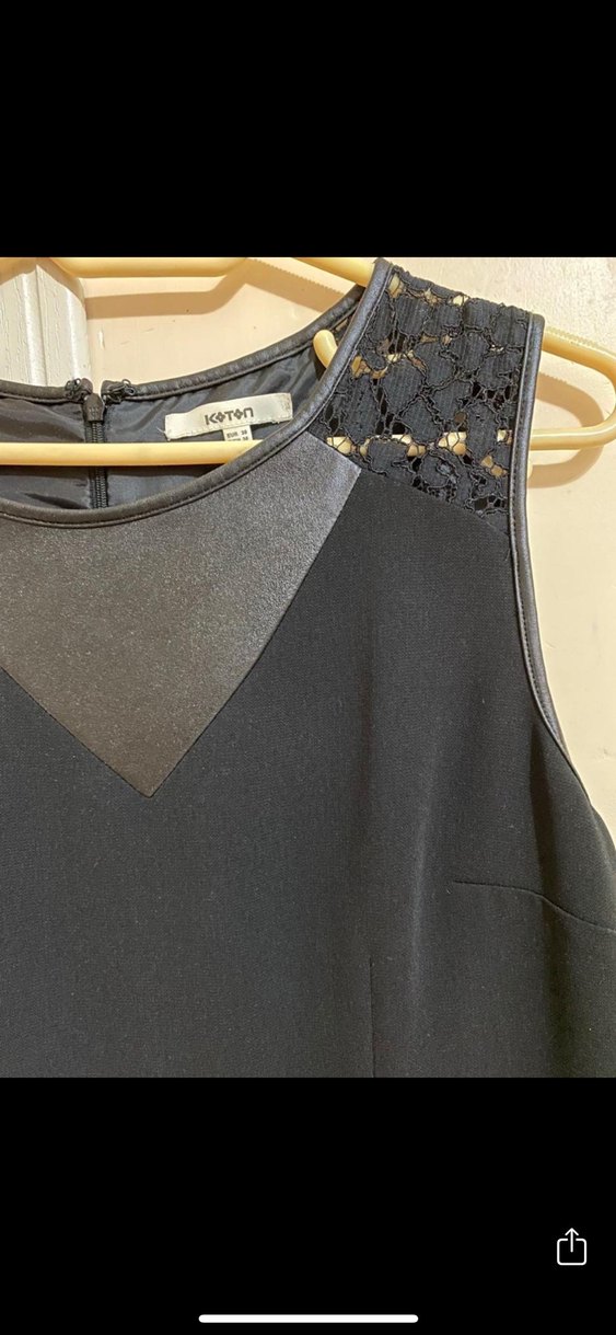 Siyah Elbise - Görsel 2