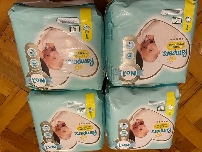 Prima 4 adet prima pampers 1 no 22 li