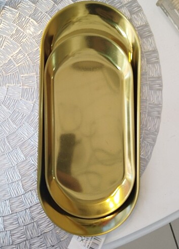İkili Gold tepsi 