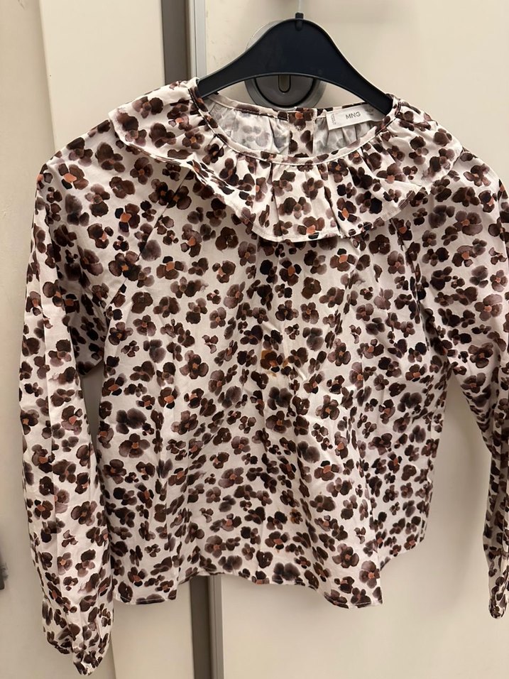 Mango çocuk Uzun Kollu Bluz - Görsel 2