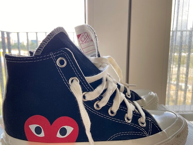 37 Beden siyah Renk Converse spor ayakkabı